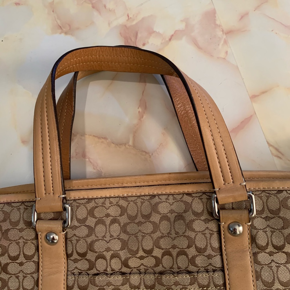 β¦οΈπ¦π’ππβ¦οΈ VTG coach large shoulder tote bag - Picture 3 of 16
